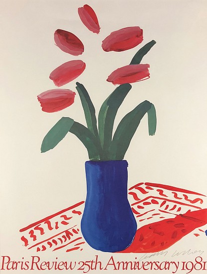 David Hockney, Paris Review Poster
1981, Lithograph Poster