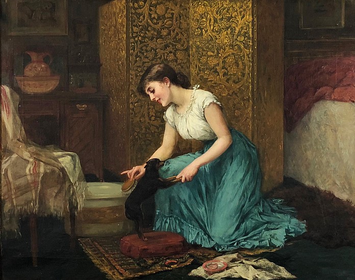 Catherine Caroline Engelhart, After the Bath
Oil on Canvas