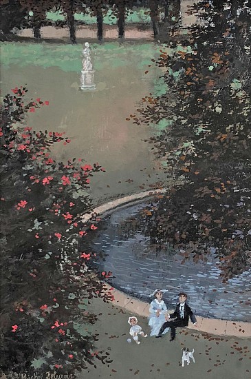 Michel Delacroix, En Famille
Oil on Canvas