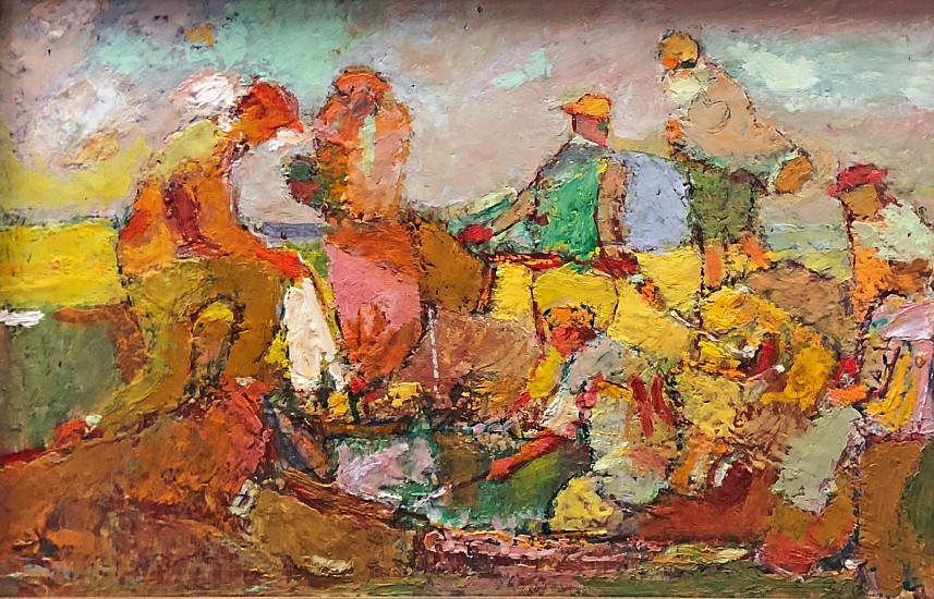 Fred Conway, Golfers on the Course
Oil on Board