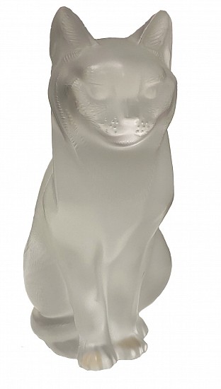 Lalique, Cat
Glass