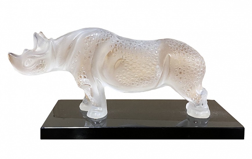 Lalique, Rhinoceros
Glass