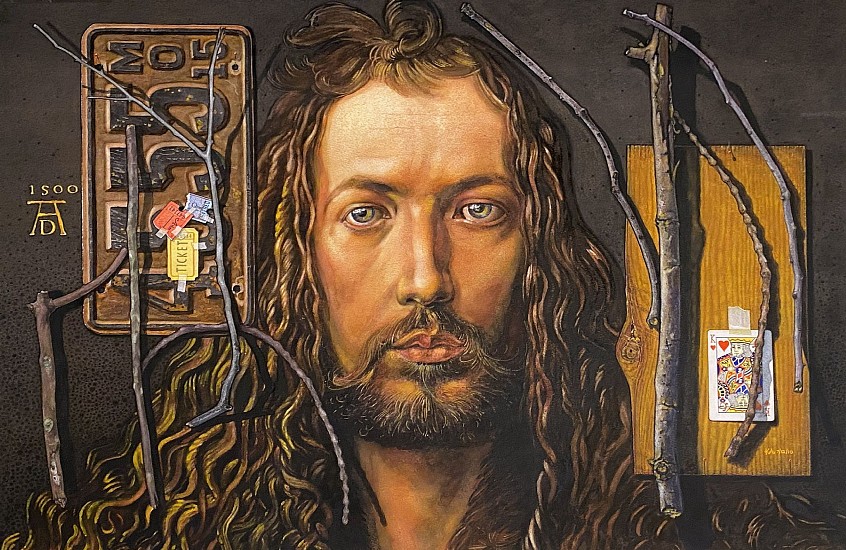 Kent Addison, Personal Jesus (Albrecht Durer)
Watercolor