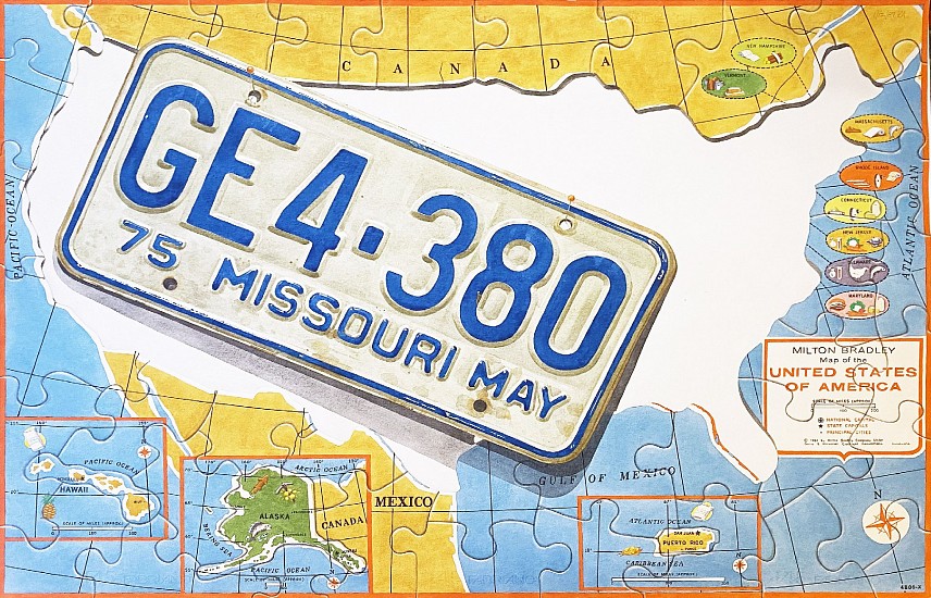 Kent Addison, Missouri's on the Map (Home State)
Watercolor