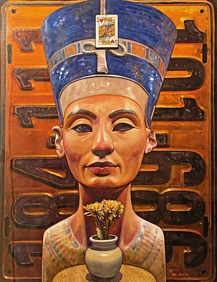 Kent Addison, Queen Nefertiti and The King
Watercolor