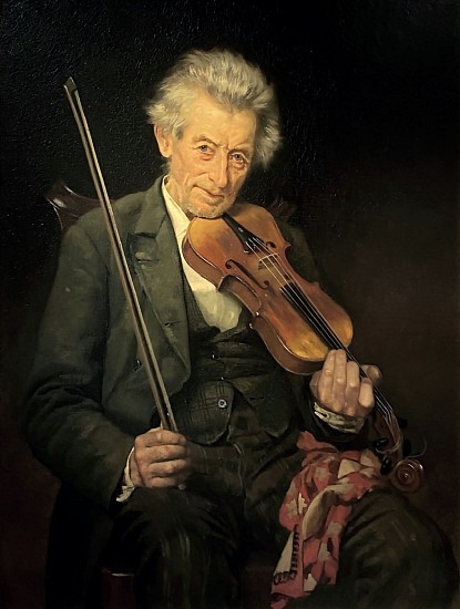 John George Brown, What Shall I Play?
Oil on Canvas