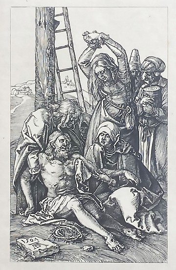 Albrecht Durer, The Lamentation of Christ
Engraving