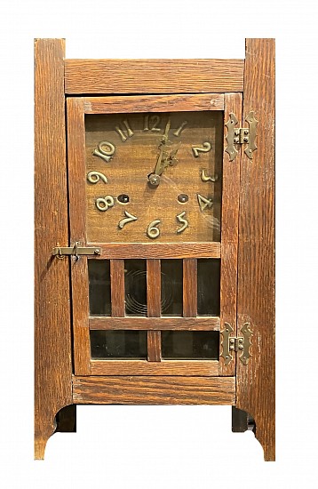 American School, Unknown, Wooden Clock
Wood