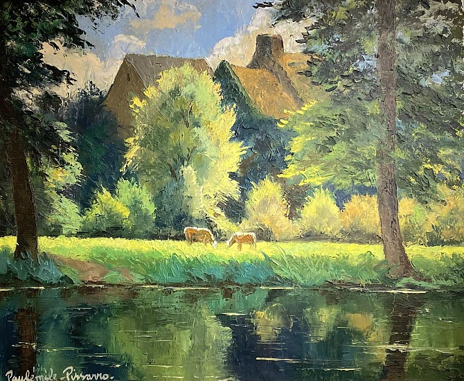 Paul-Émile Pissarro, L'orne de prairie au soleil
Oil on Canvas