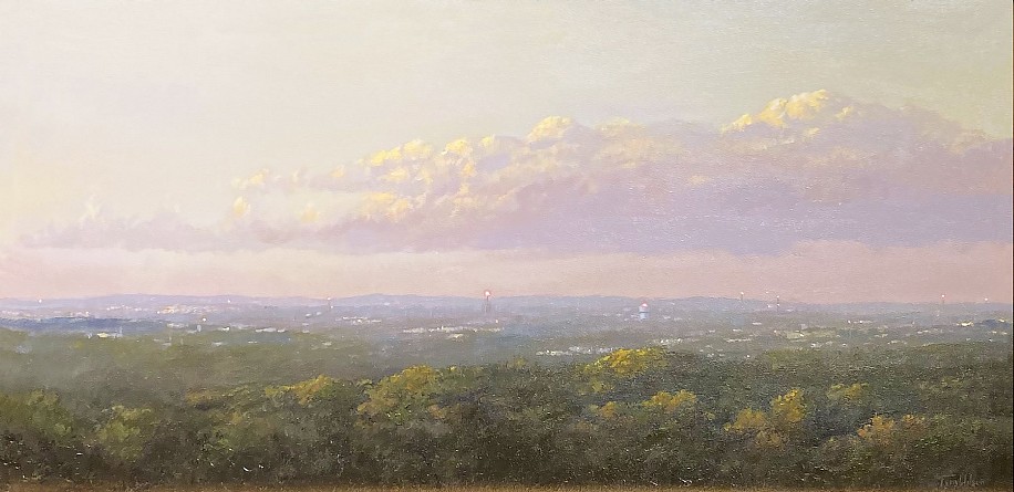 Timothy Wilson, Bluffs Over St. Charles, MO
2023, Oil on Artist Board