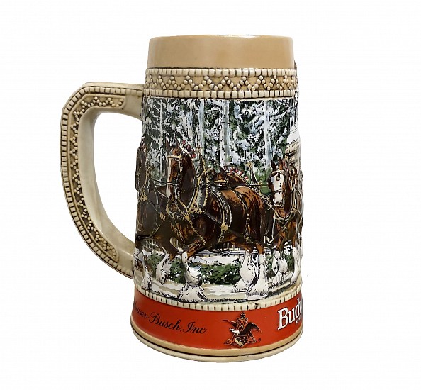 Don Langeneckert, A&B Clydesdales
1983, Ceramic Beer Stein