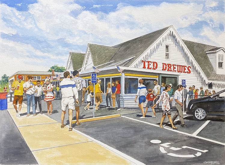 Don Langeneckert, Ted Drewes
2021, Watercolor