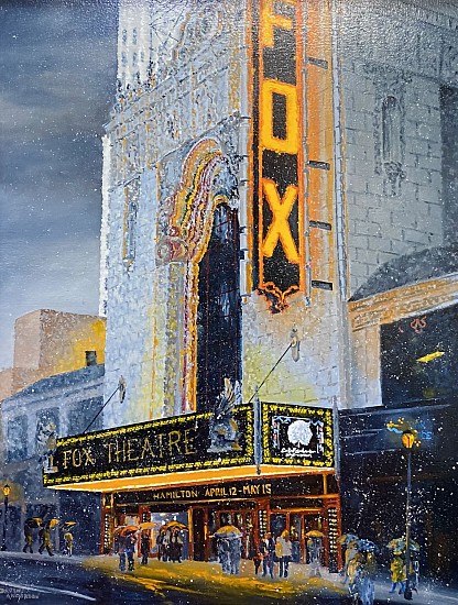 Daven Anderson, Fox Theatre
Acrylic on Canvas