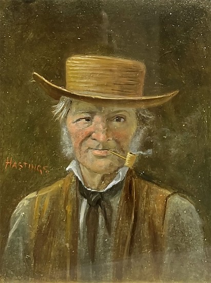 Mat Hastings, My Ol' Friend
Oil on Board