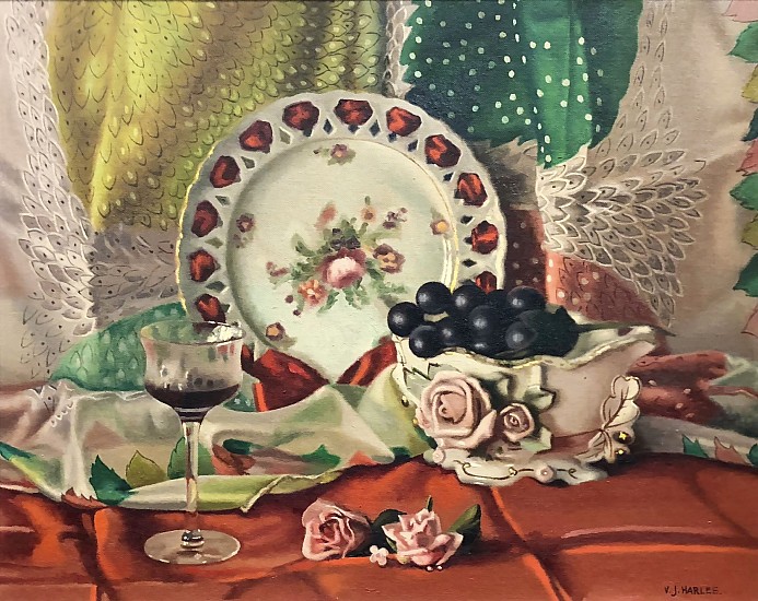 Victor J Harles, Still Life
Oil on Canvas