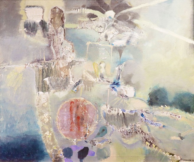 Arthur Okamura, Untitled Abstract
1958, Oil on Canvas