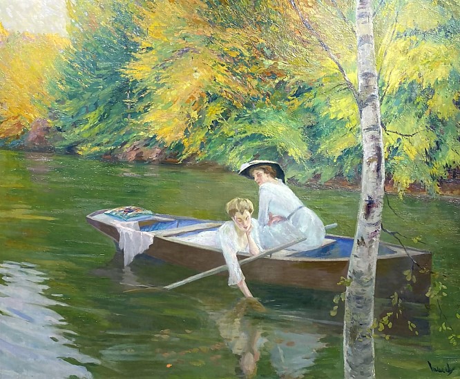 Edward Cucuel, Summer Idyl
Oil on Canvas