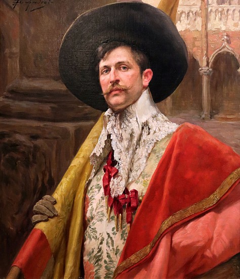 Alex De Andreis, The Musketeer
Oil on Board