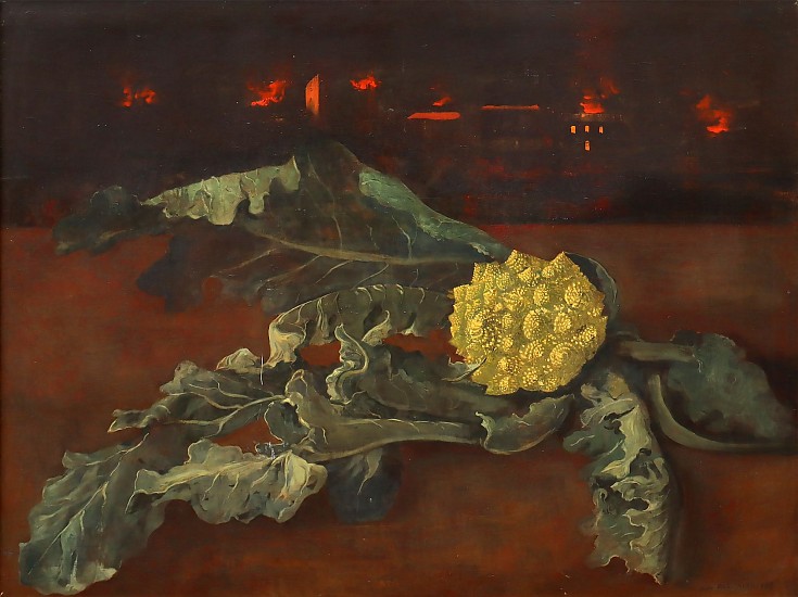 Aldo Pagliacci, Nature and Life
1952, Oil on Panel