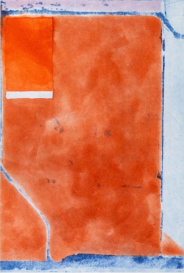 Richard  Diebenkorn, Small Red
1980, Spit-Bite Aquatint and Soft-Ground Etching