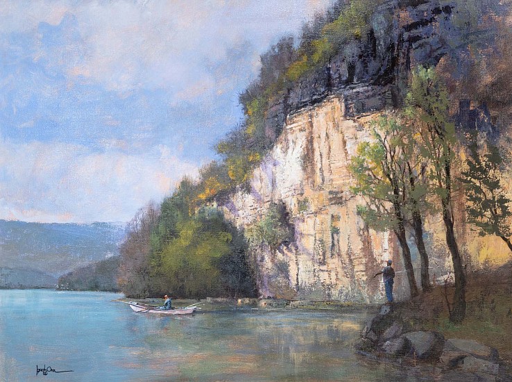 Joseph Orr, The Secret Fishing Spot
Acrylic on Canvas