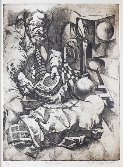 Siegfried Gerhard Reinhardt, Philosopher
Engraving