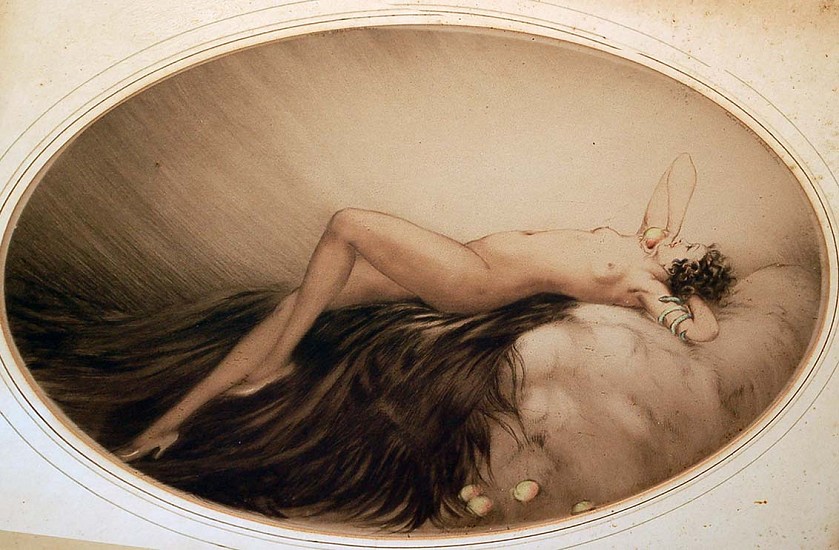 Louis Icart, Eve
Aquatint