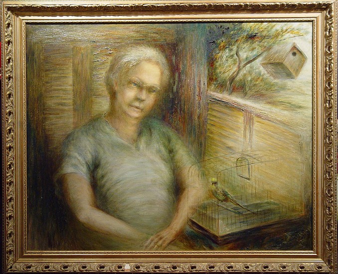 Robert E. Tindall, Mom and Danny Boy
Oil on Canvas