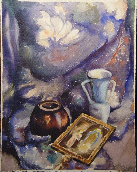Robert E. Tindall, Still Life in Blues
1939, Watercolor