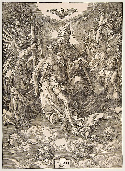 Albrecht Durer, Holy Trinity
1511, Woodblock