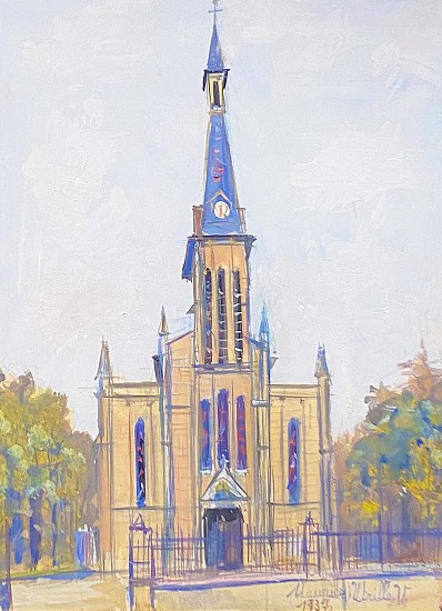 Maurice Utrillo, L'Eglise
1937, Oil on Canvas