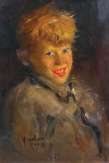 Glen Cooper Henshaw, Laughing Boy
1913, Oil on Canvas