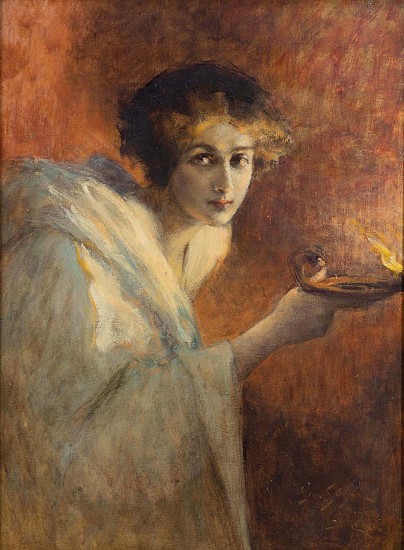 Jan Styka, Portrait of Lygia from Quo Vadis
1904, Oil on Canvas
