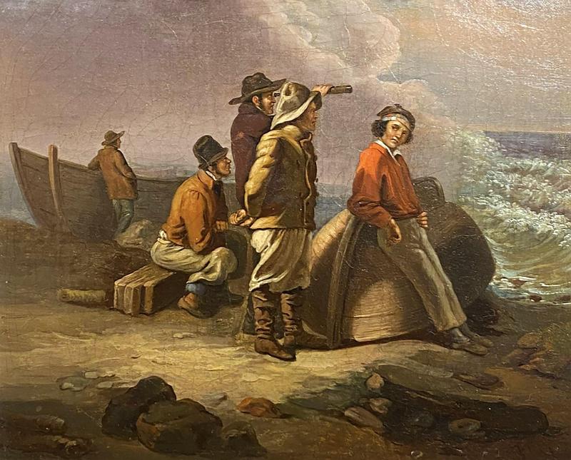 Waiting for the Ships, San Francisco Harbor