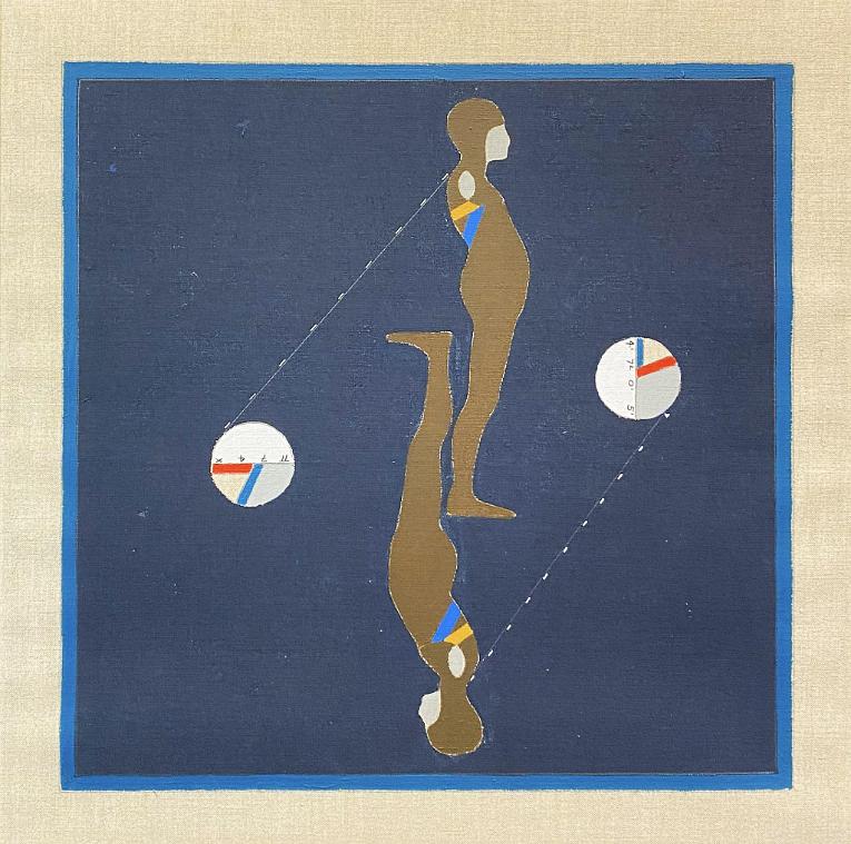 Manscape (Two Figures)
