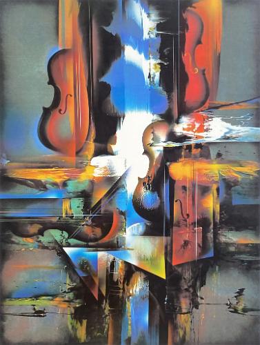 (Violin) Musical Abstract
