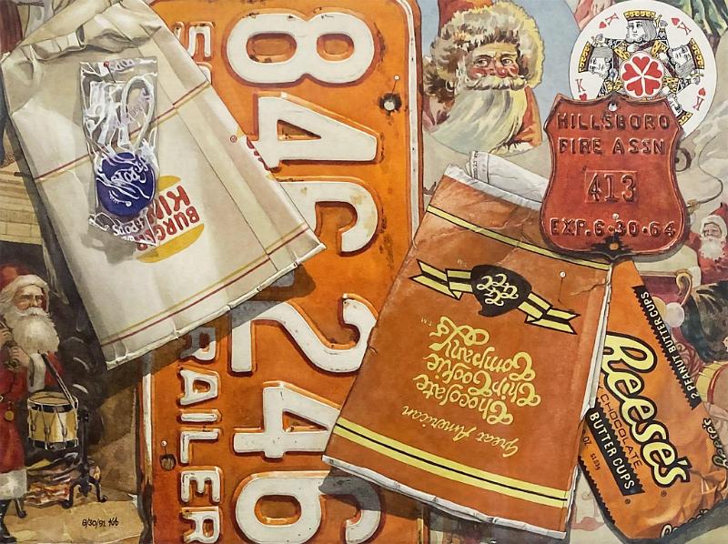 Burger King, Reeses, Santa