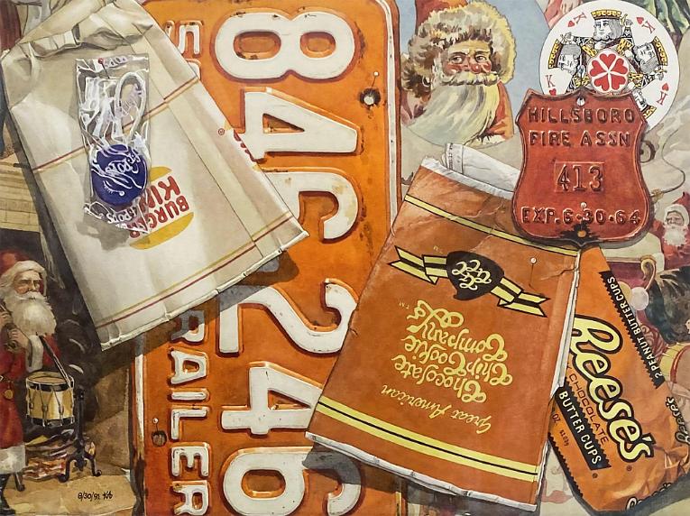 Burger King, Reeses, Santa