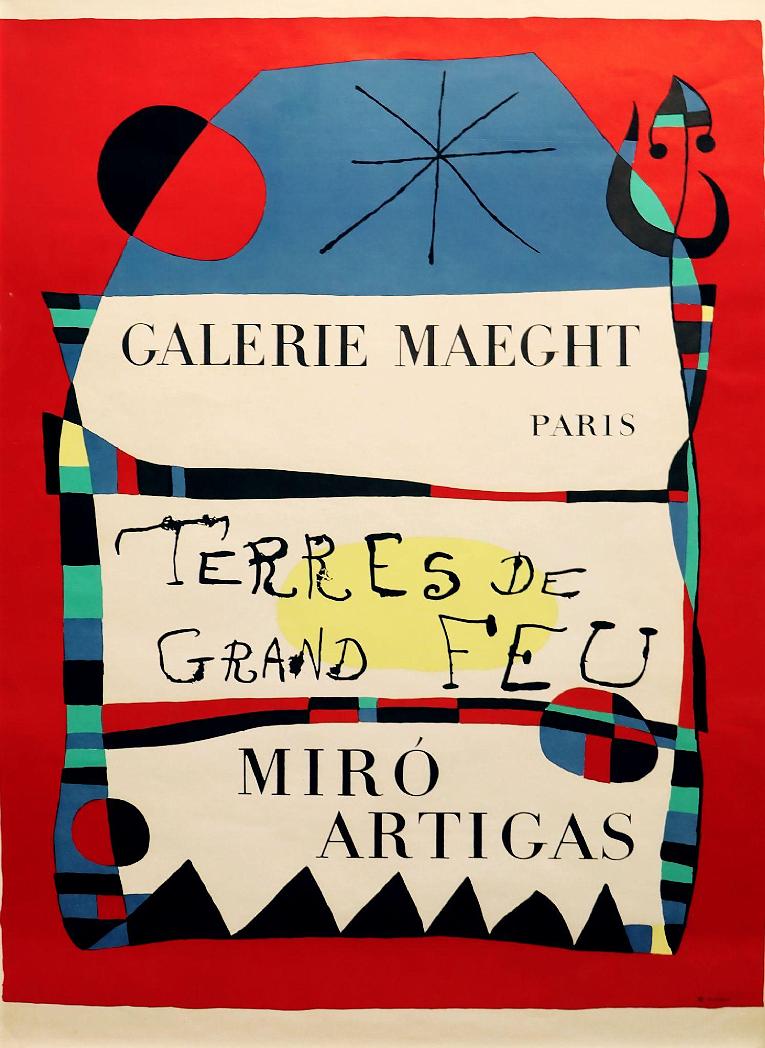 Terres de Grand Feu, Galerie Maeght