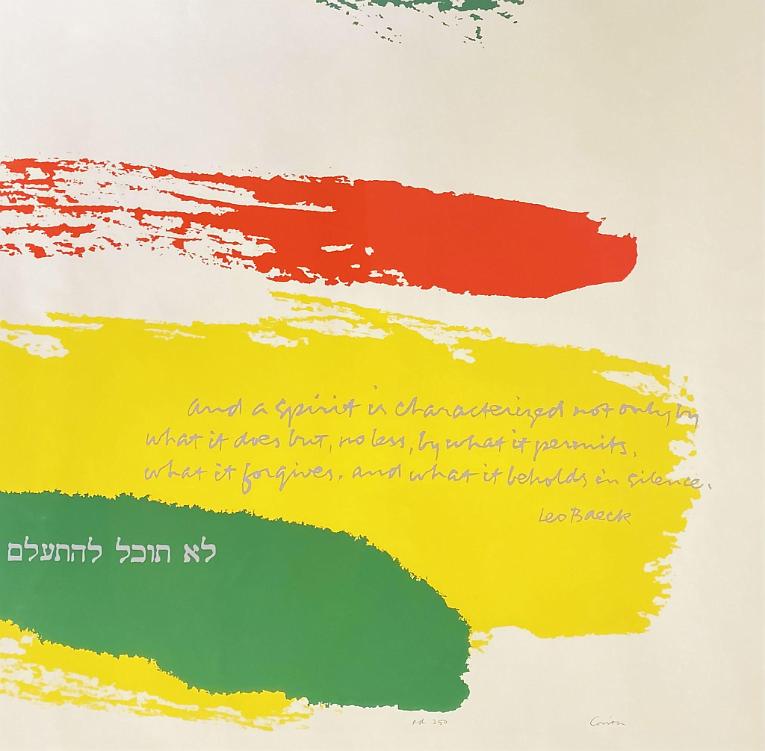 Leo Baeck and a Spirit is Characterized