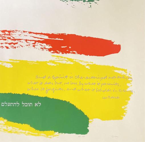 Leo Baeck and a Spirit is Characterized