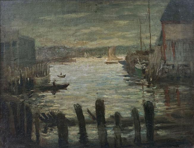 Harbor at Evening Tide
