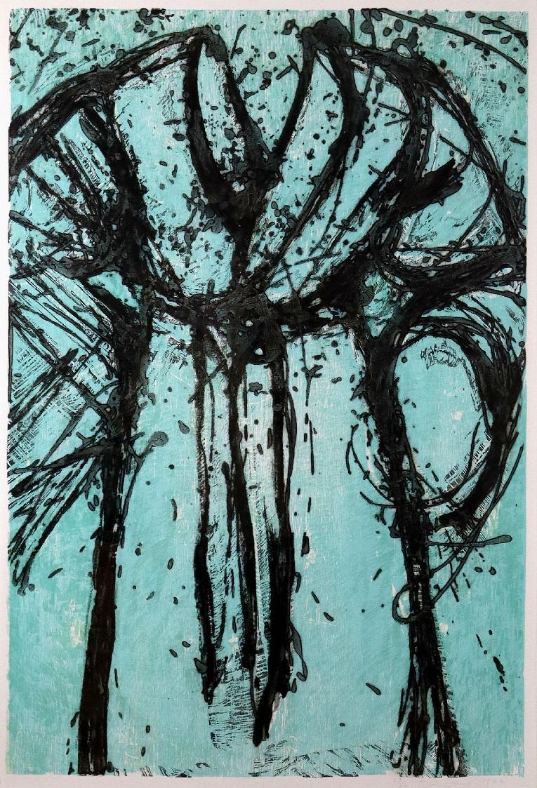 Blue Carborundum Robe