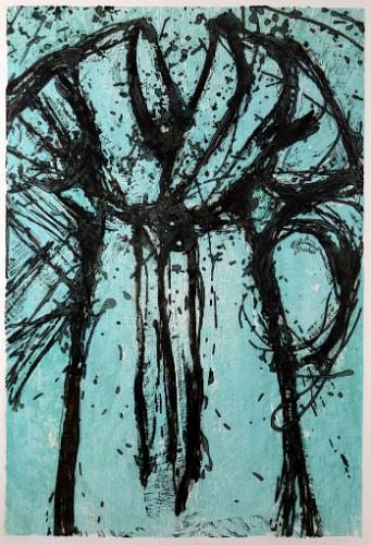 Blue Carborundum Robe