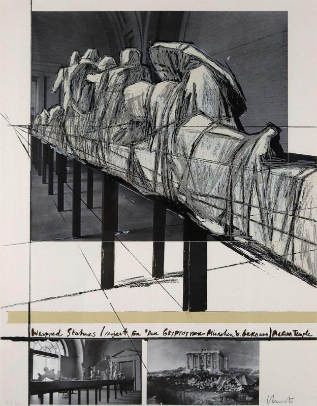 Wrapped Statues/West Germany