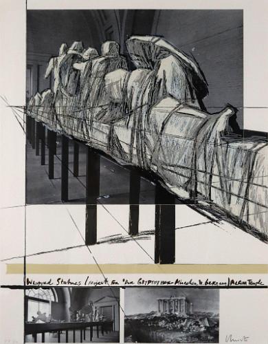 Wrapped Statues/West Germany