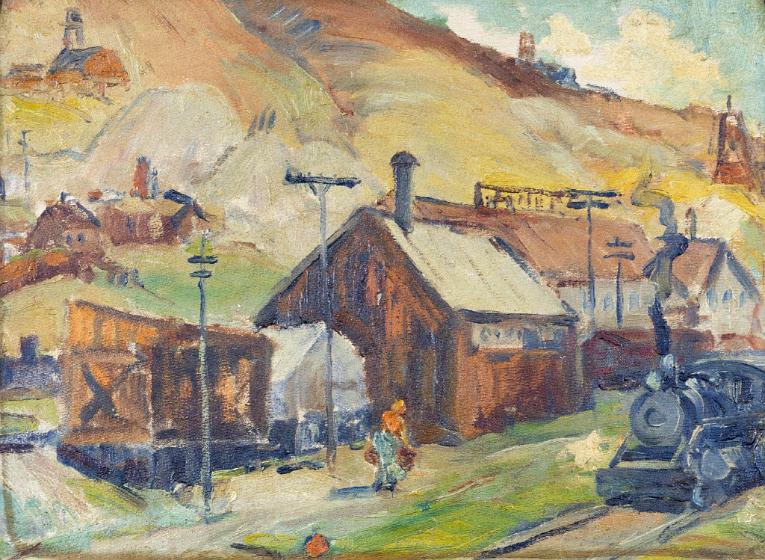 Landscape with Train