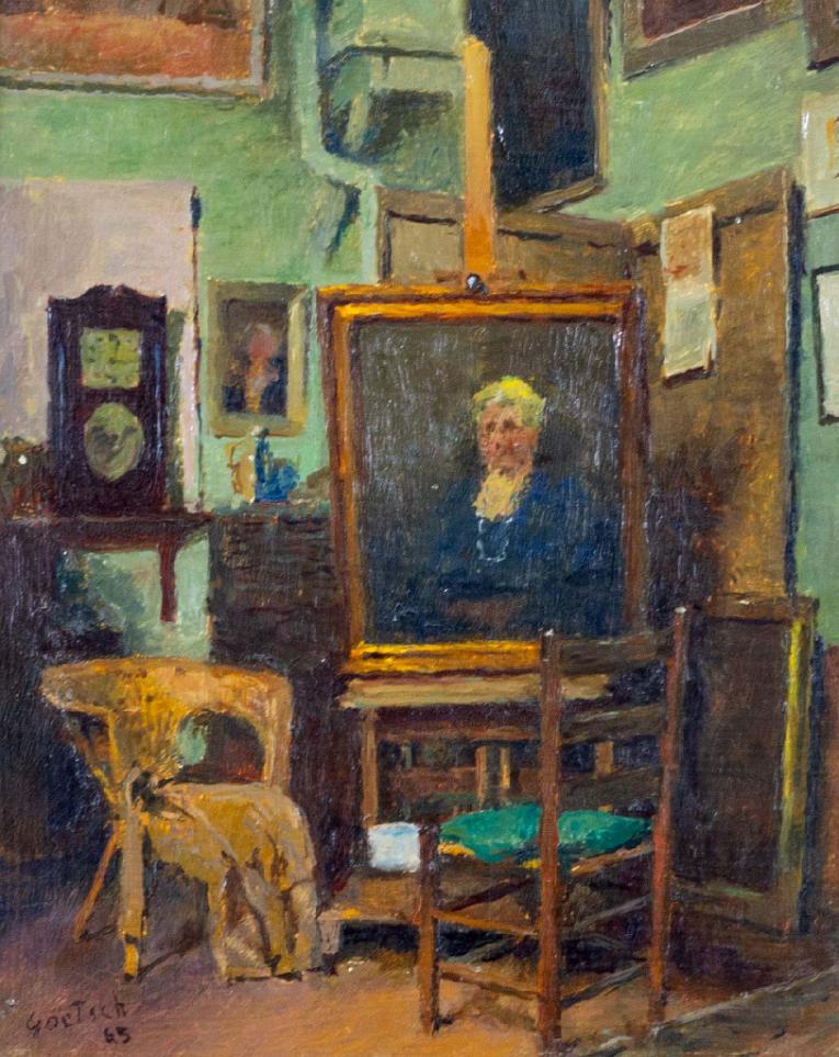 Lady with White Hair