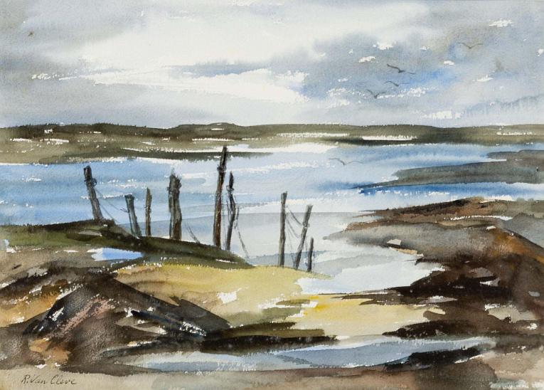 Shoreline Landscape, Martha's Vineyard