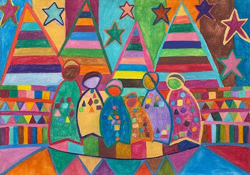 Hillside Gossips II